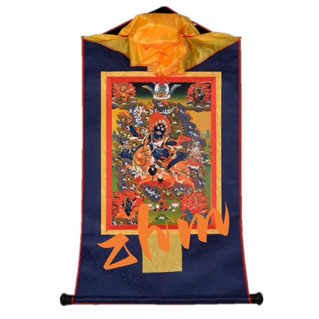 Home Textiles & Decorations - Tibetische vergoldete buddhistische Buddha-Statue der seligen