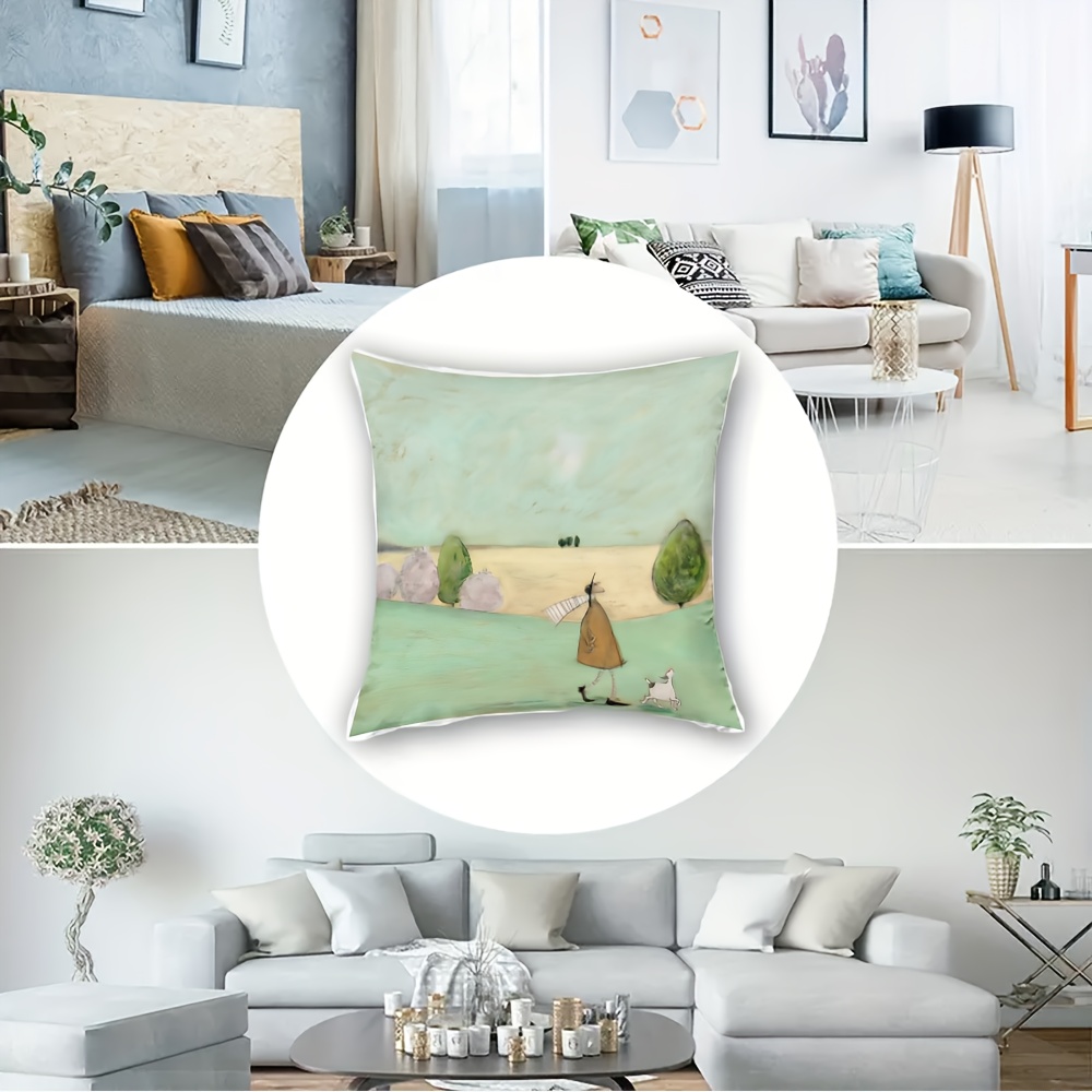 1 Stück modischer Cartoon-Kiss – Pillow Insert 18X18 Bewertung und Preis